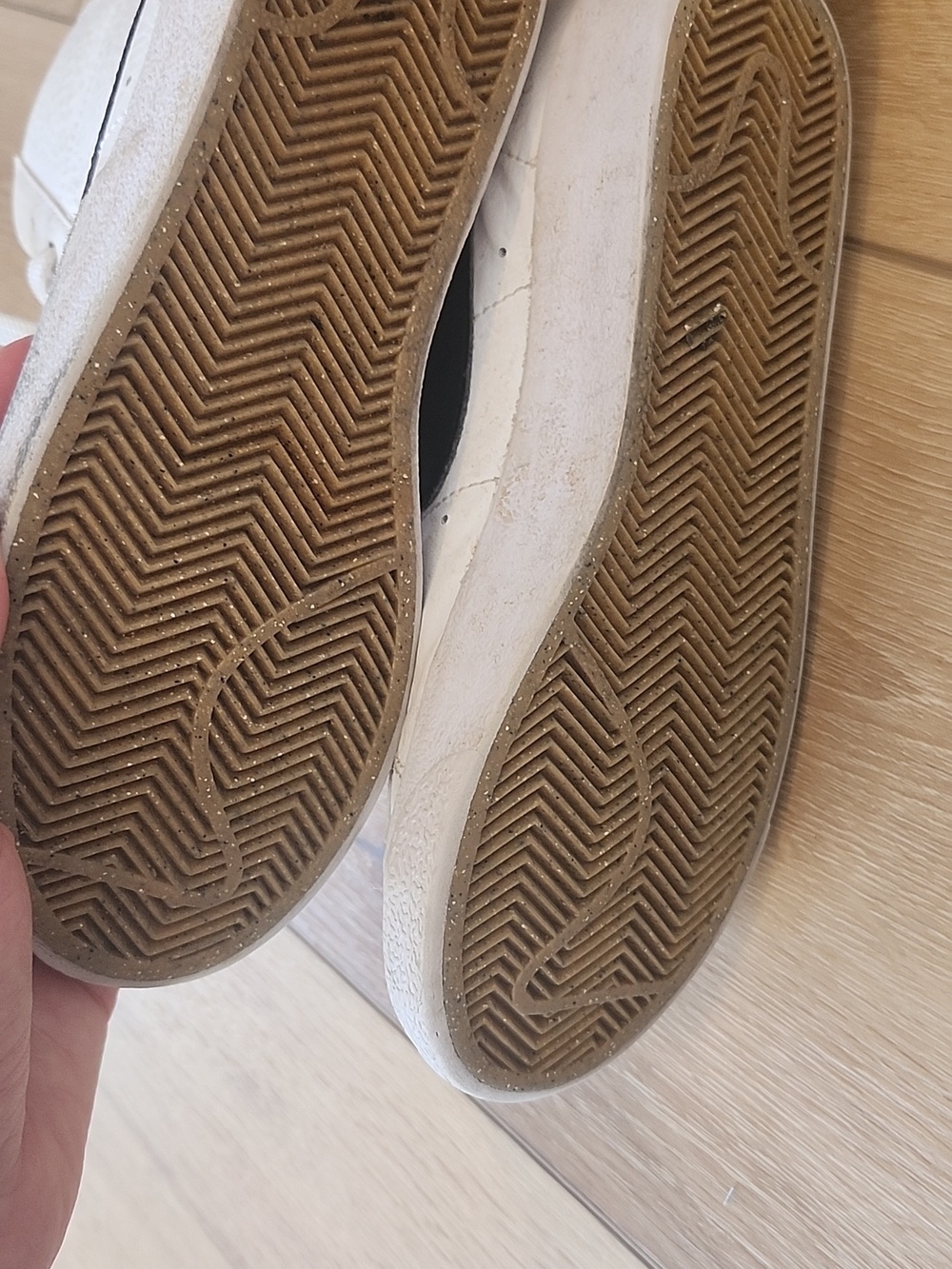 Nike Blazer Mid '77 Vintage White with Black Swoosh, 3.5Y - Picture 6 of 7
